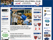 Tablet Screenshot of linkopingvc.com